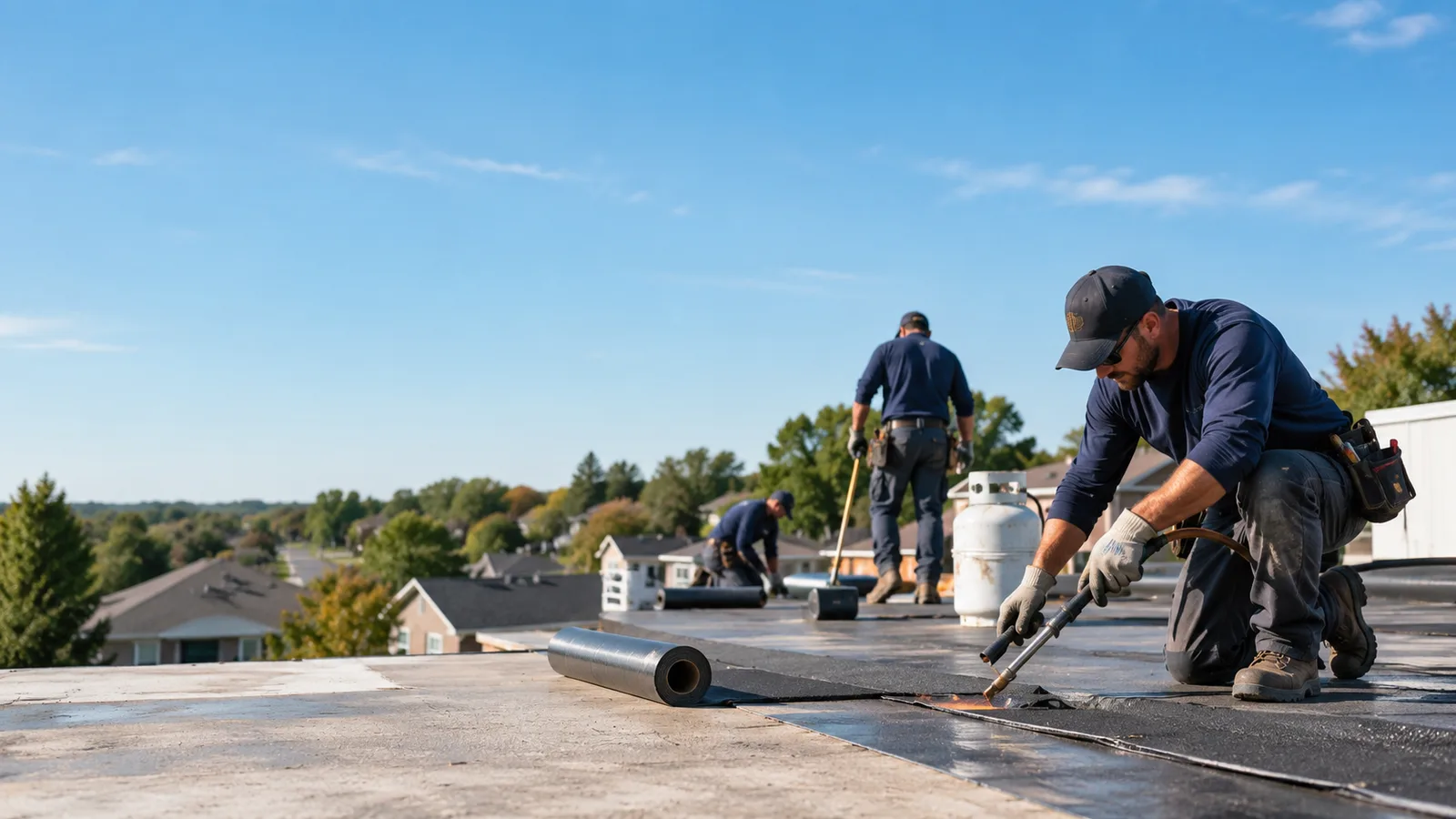 Flat Roof Leak Repair providers in Pitkin, LA